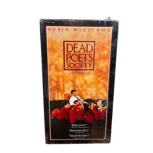 Dead Poets Society Factory Sealed Unopened VHS Robin Williams Ethan Hawke